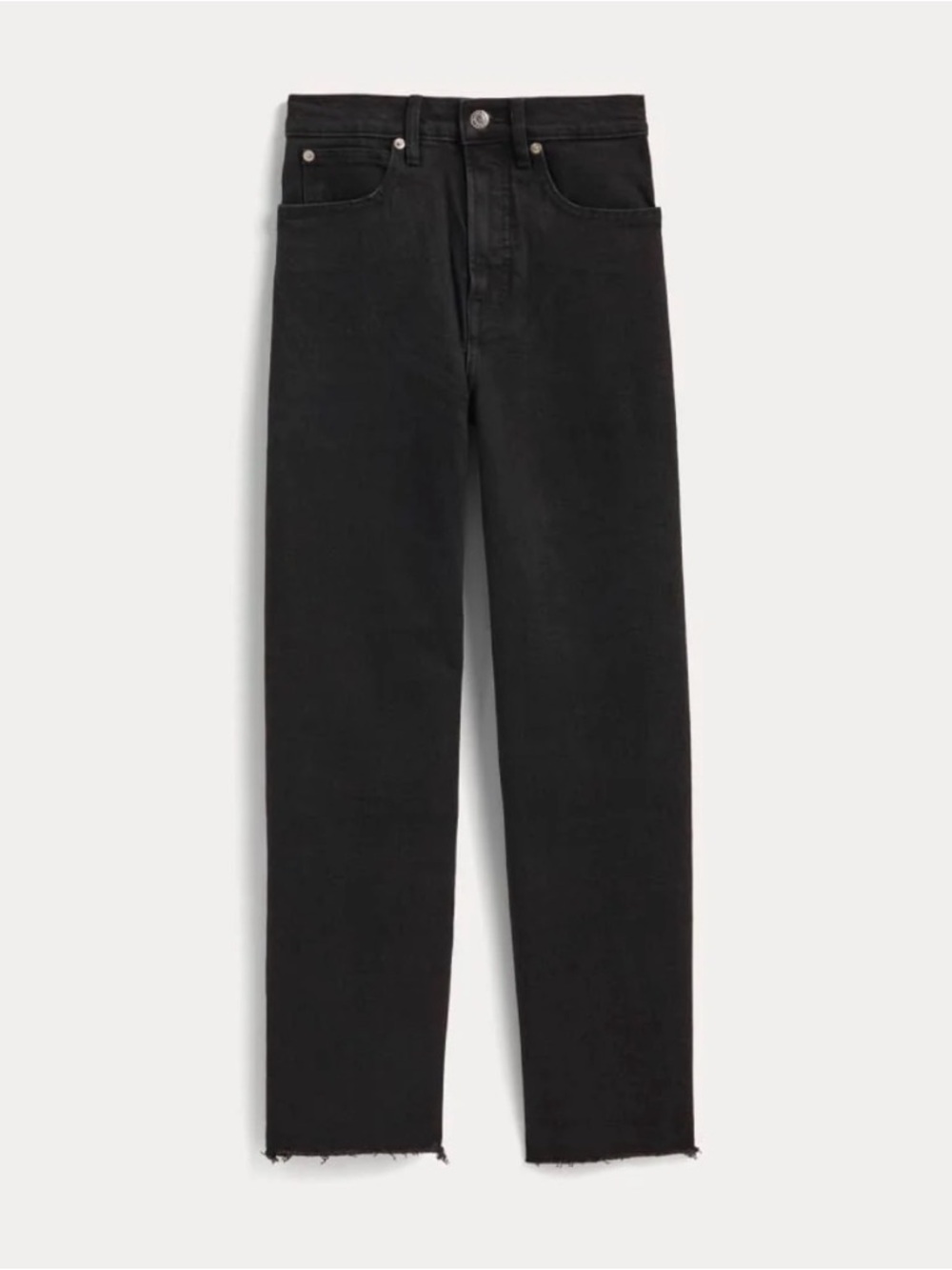 Everlane Black way high jeans 28 cropped